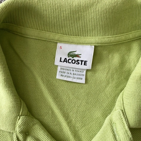 Lacoste Men’s Polo, Size 5 (Large), green - Picture 4 of 7